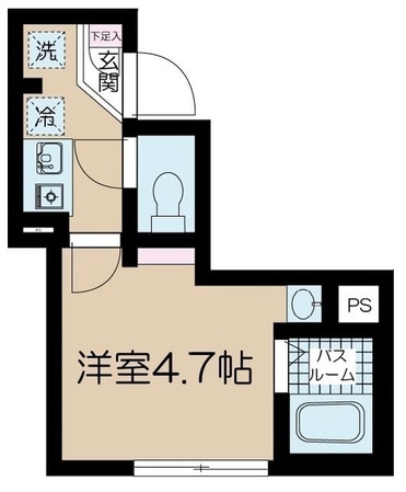 フェリーチェ阿佐谷Kの物件間取画像